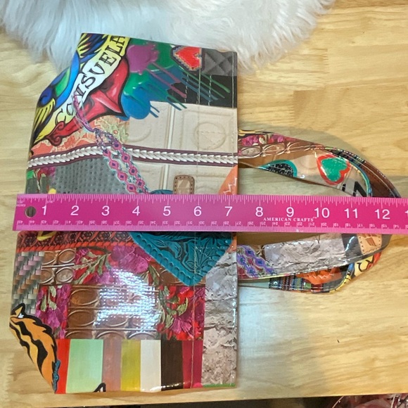 Consuela Orange and Yellow Mini Bag Artistic Flair - Picture 14 of 15